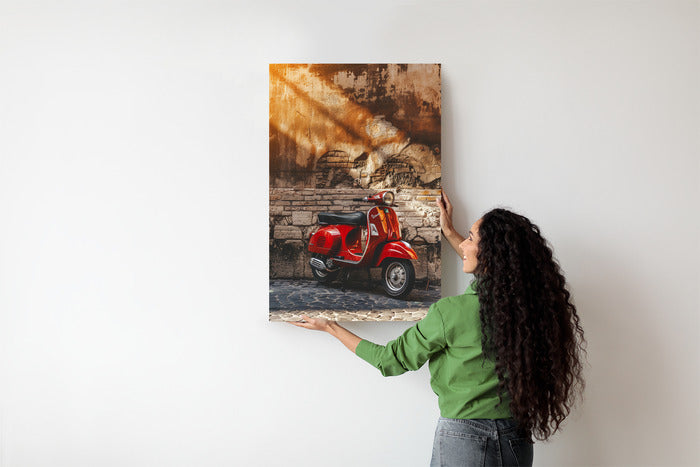Vespa Roma Plakat