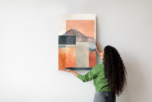 Abstract Etna Plakat