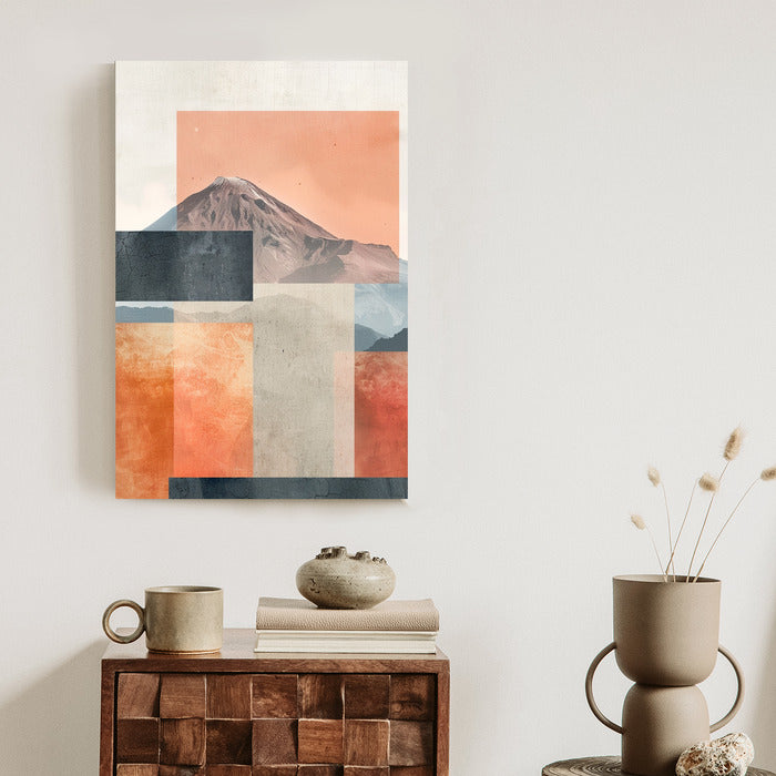 Abstract Etna Plakat