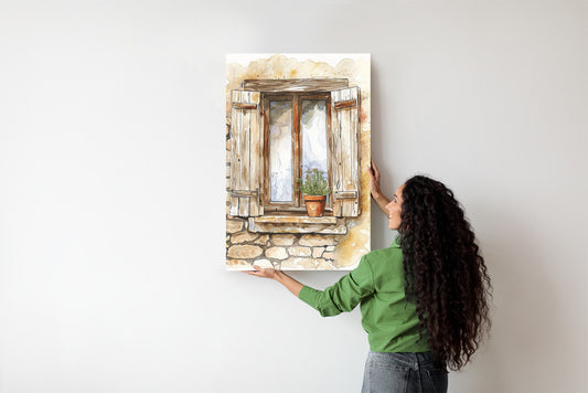 Finestra Rustica Plakat