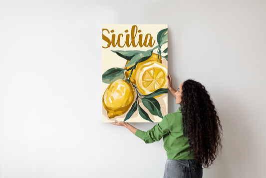Giallo e Verde Plakat