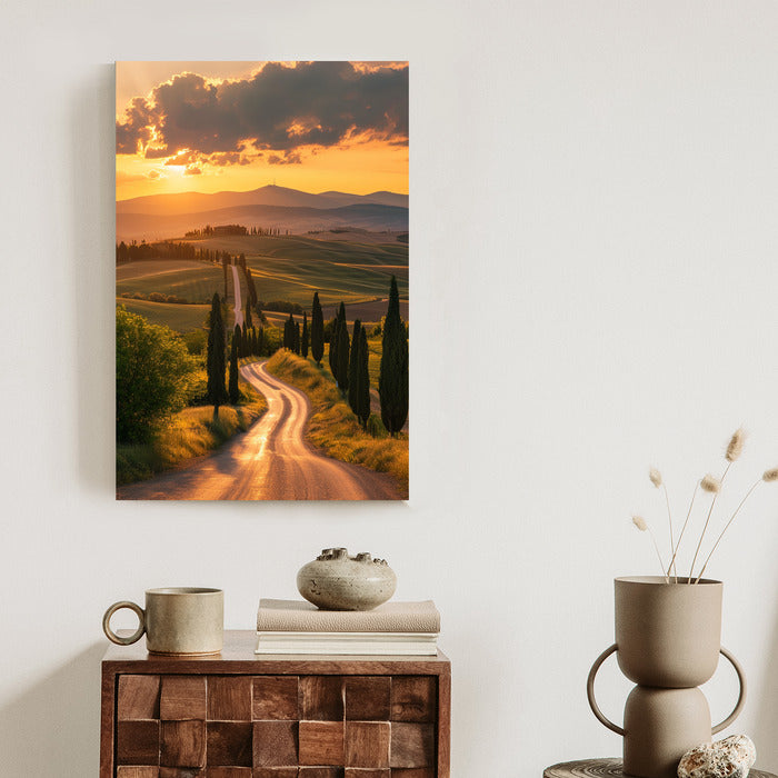 Strada Toscana Plakat