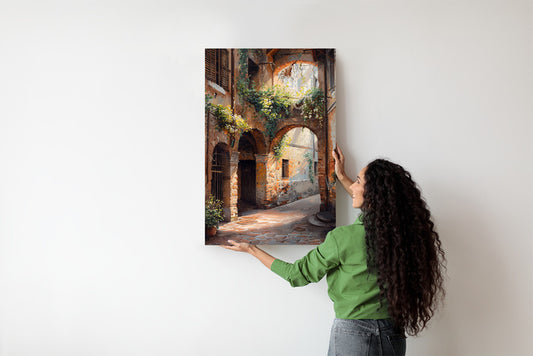 Cichy Dziedziniec Plakat