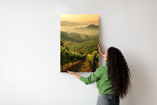 Notte tra i filari Plakat