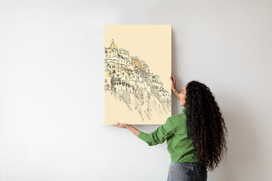 Linea di Positano Plakat