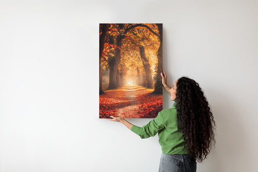 Cisza Pod Liśćmi Plakat