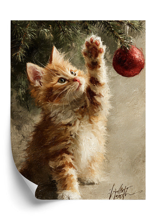 Plakat Świąteczna Psotka