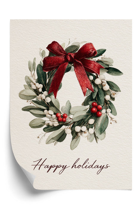 Plakat Happy Holidays