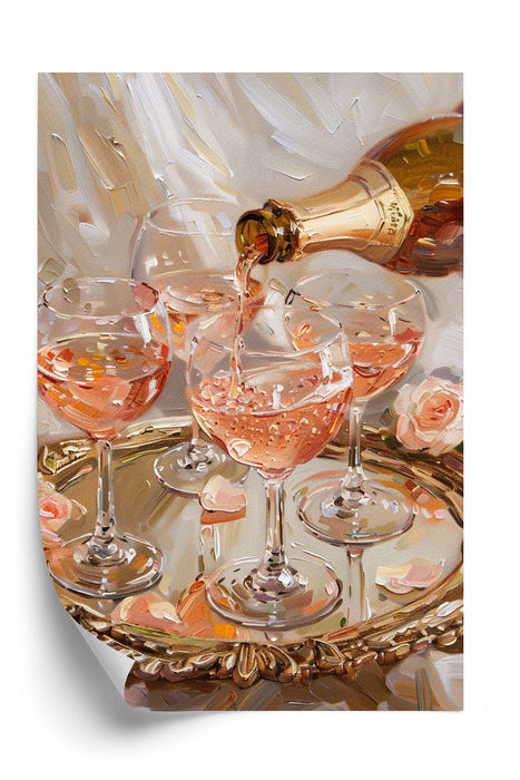 Plakat Rosé Elegance