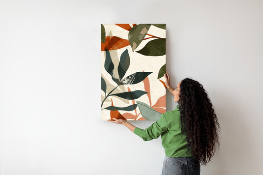 Roślinny Balans Plakat