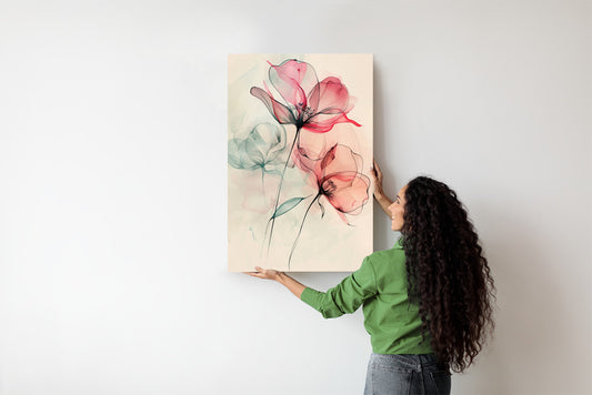 Akwarelowy Urok Plakat