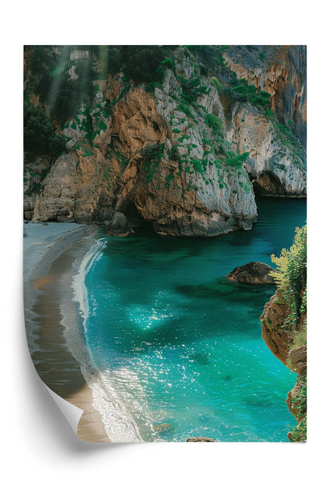 Amalfi Beach Plakat