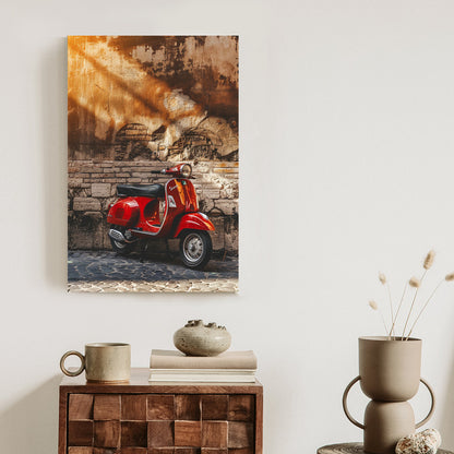 Vespa Roma Plakat