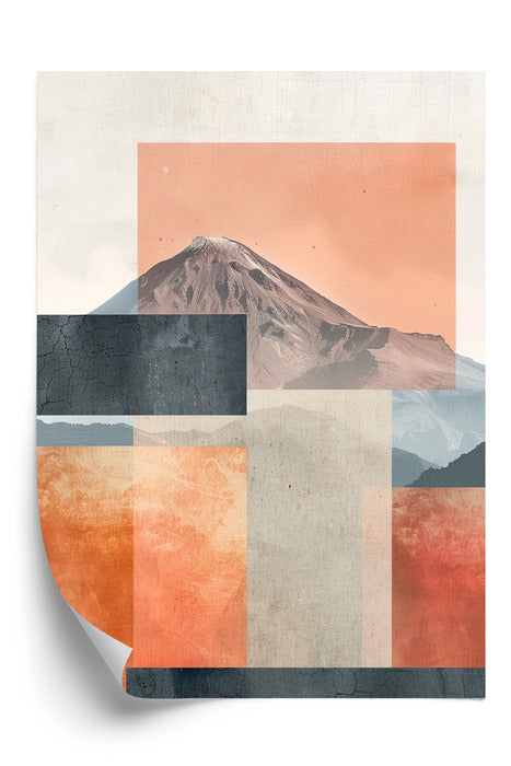 Abstract Etna Plakat