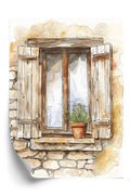Finestra Rustica Plakat