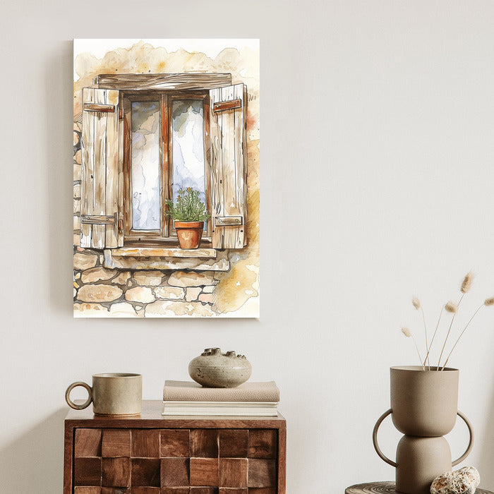Finestra Rustica Plakat
