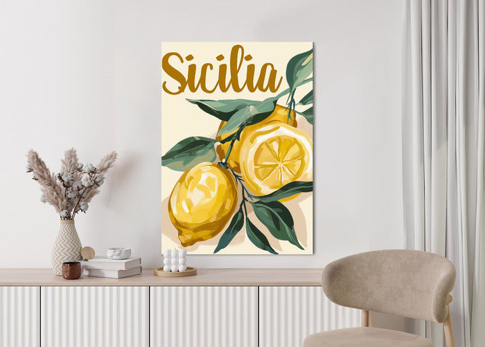 Giallo e Verde Plakat