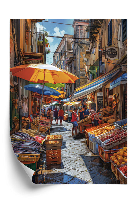Mercato Siciliano Plakat