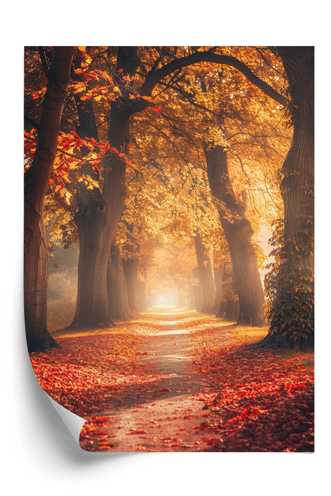 Cisza Pod Liśćmi Plakat
