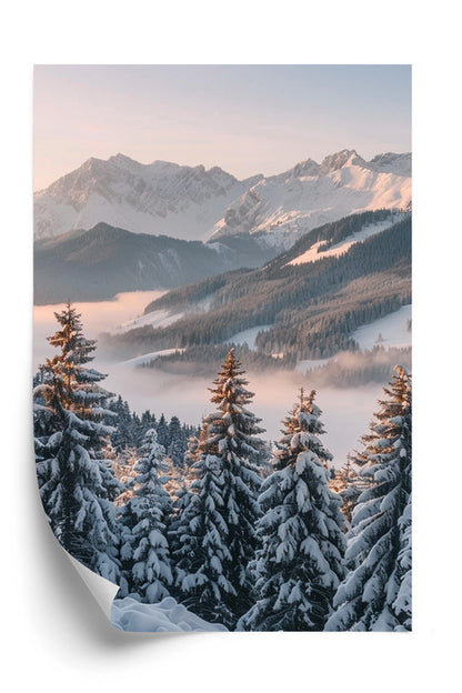 Plakat Pastelowy Wschód Słońca