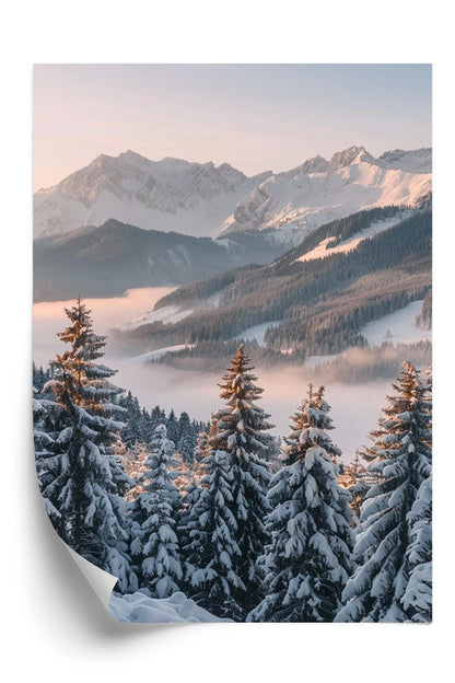 Plakat Pastelowy Wschód Słońca