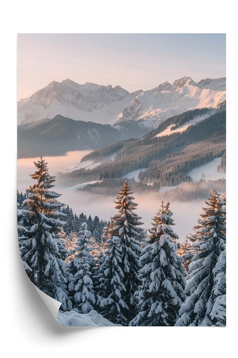 Plakat Pastelowy Wschód Słońca