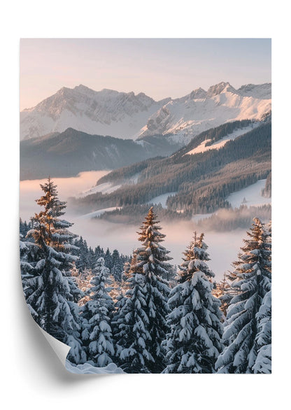 Plakat Pastelowy Wschód Słońca