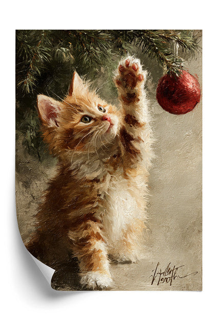 Plakat Świąteczna Psotka