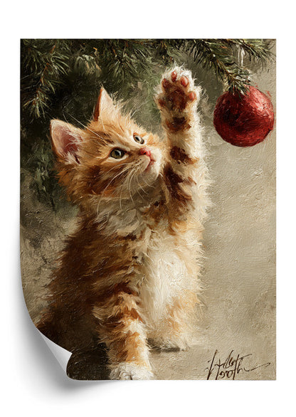 Plakat Świąteczna Psotka