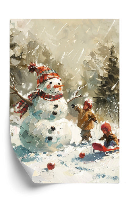 Plakat Zimowe Szaleństwa