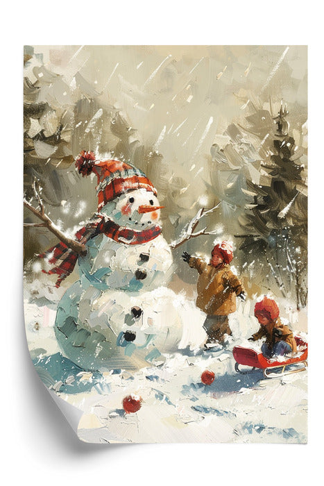 Plakat Zimowe Szaleństwa