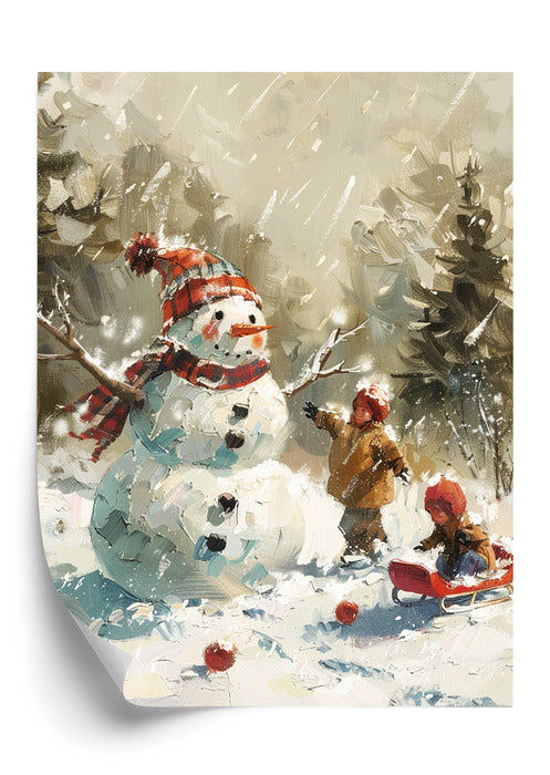 Plakat Zimowe Szaleństwa