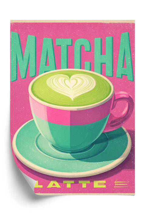 Plakat Matcha Heart