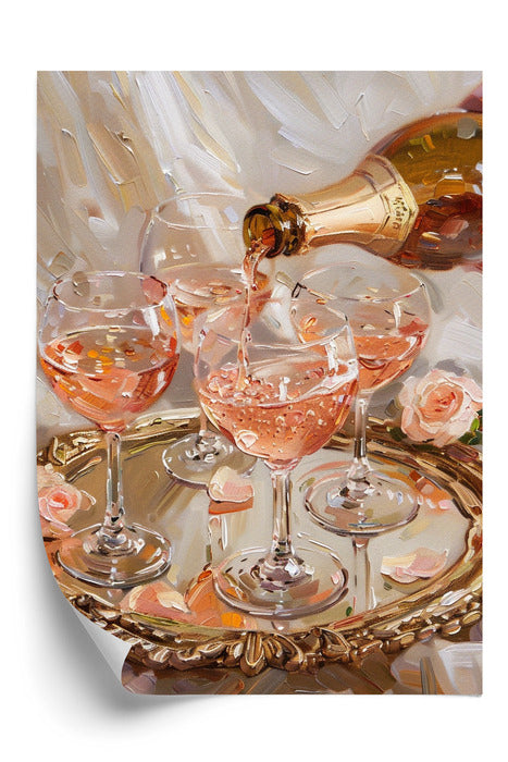 Plakat Rosé Elegance