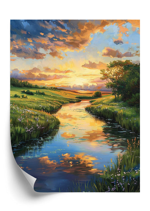 Plakat Golden Horizon