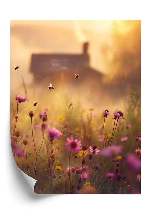 Plakat Golden Hour Buzzing