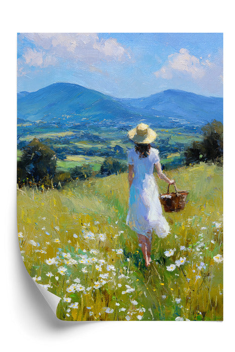 Plakat Lady in White