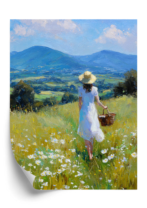 Plakat Lady in White