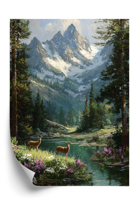 Plakat Mountain Silence