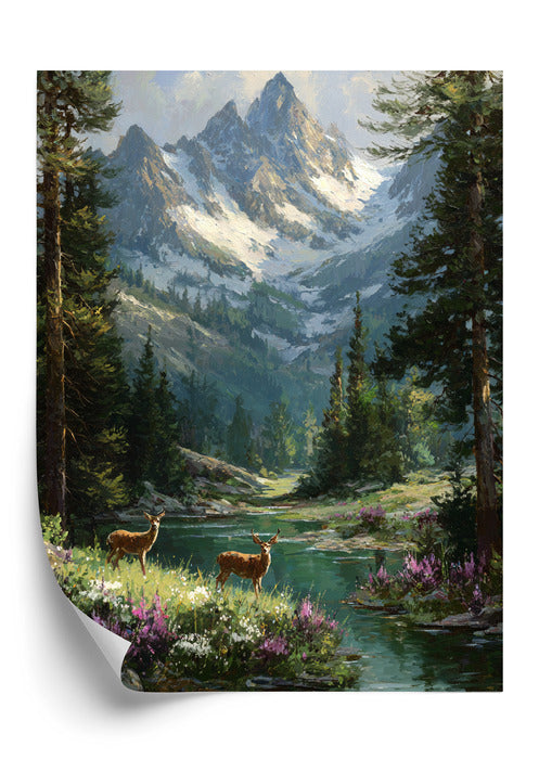 Plakat Mountain Silence