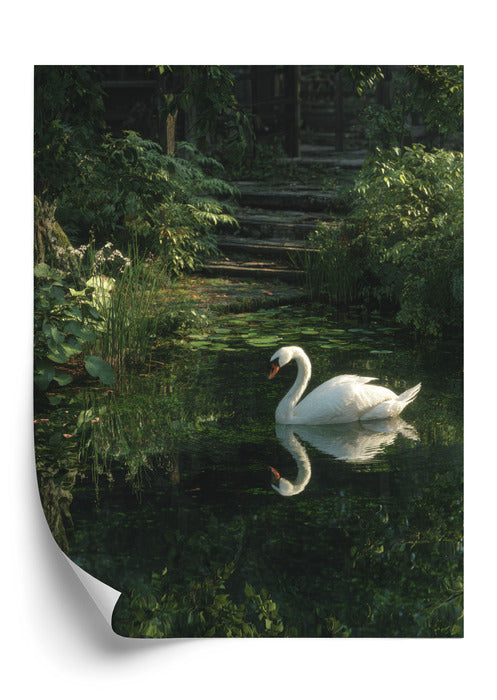 Plakat White Swan