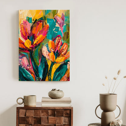Textured Bloom Plakat
